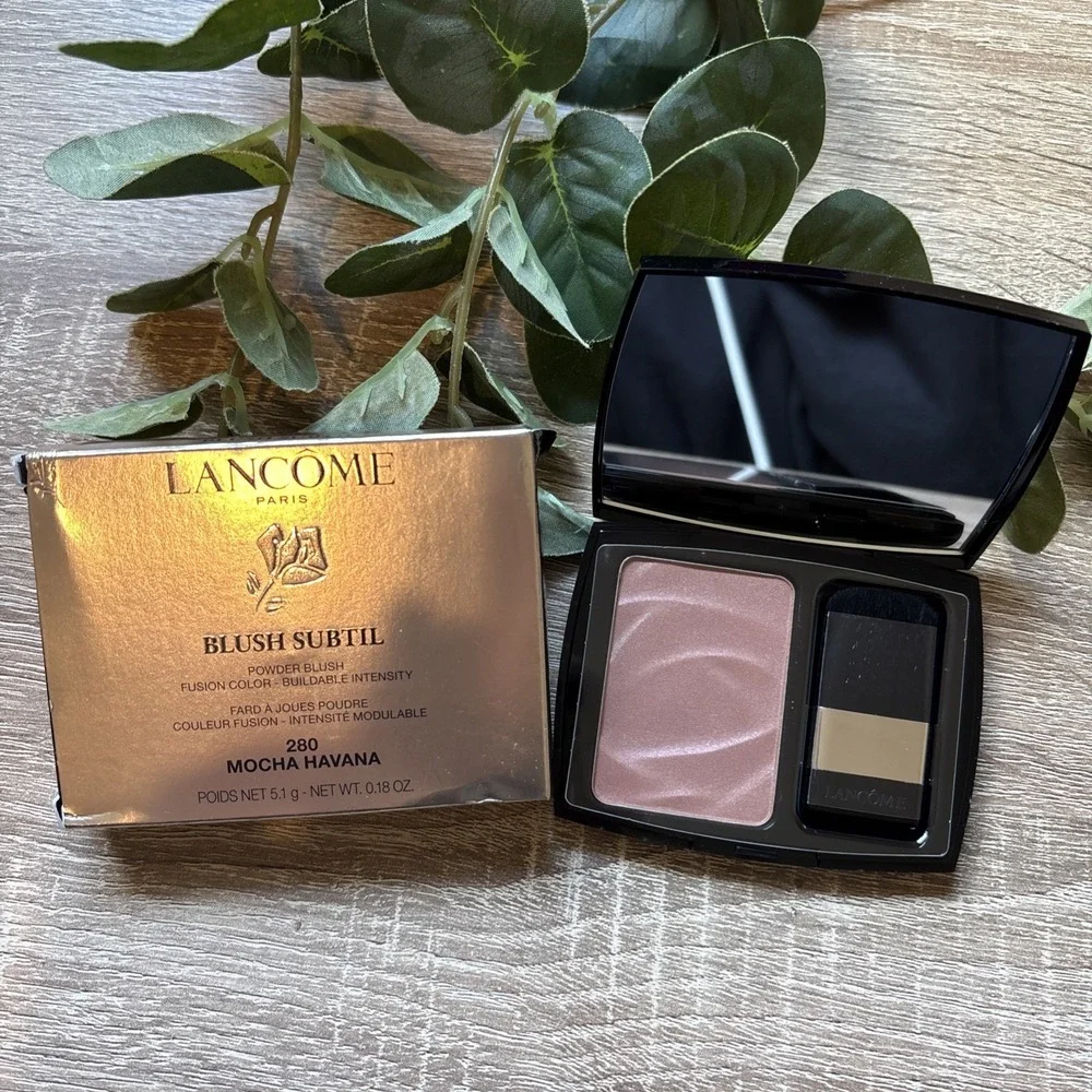 LANCOME ~ BLUSH SUBTIL POWDER BLUSH ~ # 280 MOCHA HAVANA ~ 0.18 OZ FULL SIZE new